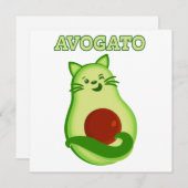 Avocado Keto Kitty Cat Winking At You (Front/Back)