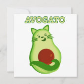 Avocado Keto Kitty Cat Winking At You (Front)