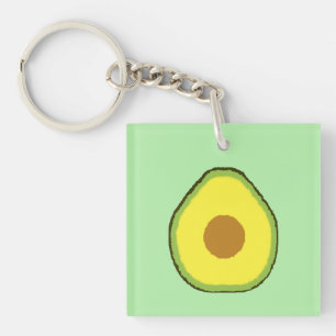 Avocado Keychain