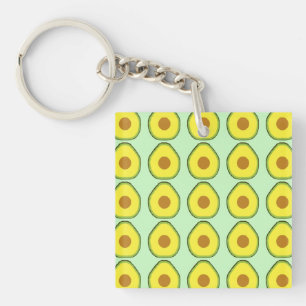 Avocado Keychain