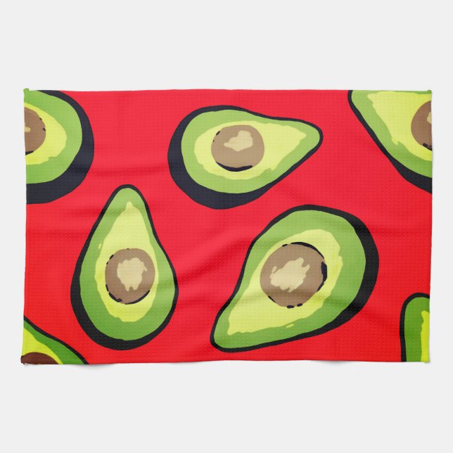 Avocado Kitchen Towel (Horizontal)
