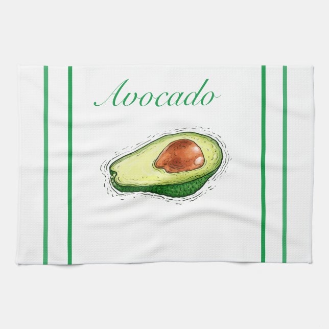 Avocado Kitchen Towels (Horizontal)