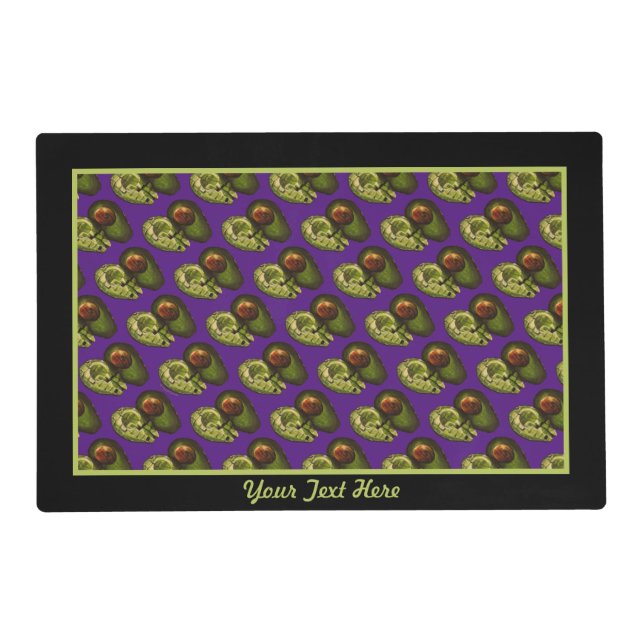 Avocado Laminated Placemat (Front)
