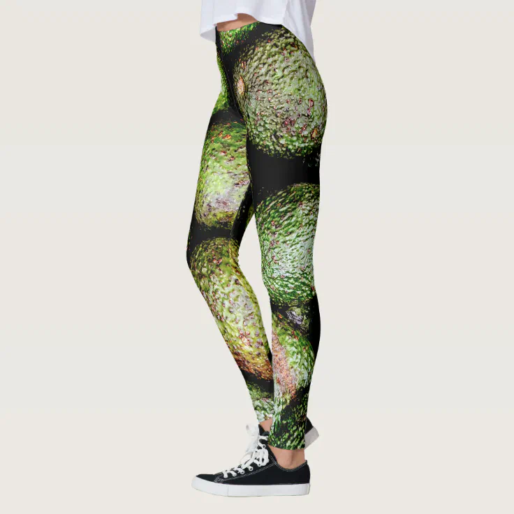 Avocado Leggings Zazzle