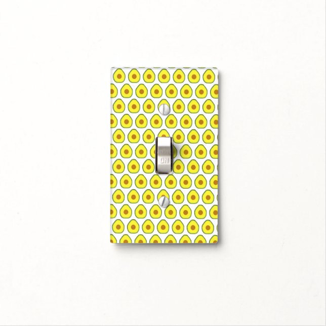 Avocado Light Switch Cover (In Situ)