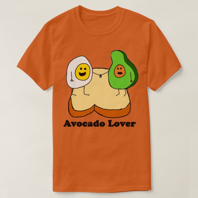 Avocado Love 19 T-Shirt (Design Front)