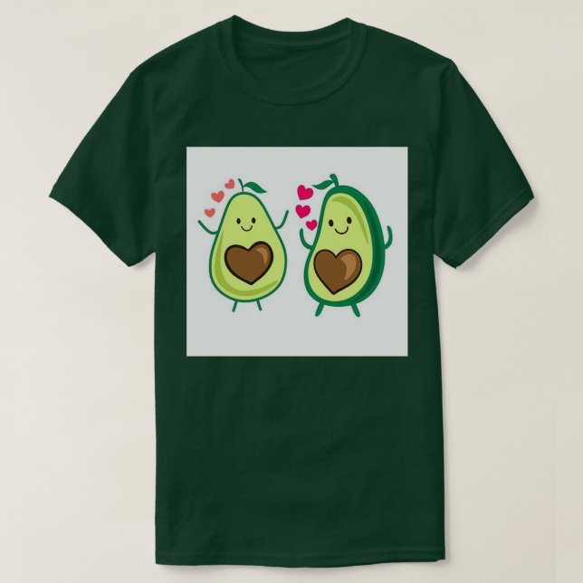 Avocado Love 23 T-Shirt (Design Front)