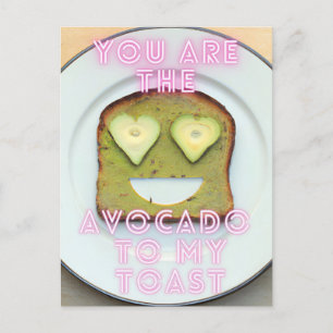 Avocado Love Bestie's Friend Postcard