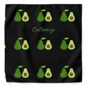 Avocado Lover Design Thunder_Cove Bandana