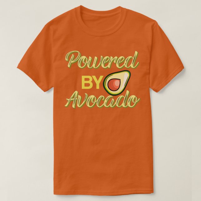 Avocado Lover Healthy Food T-Shirt (Design Front)