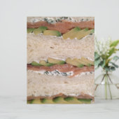 Avocado & Lox sandwich (Standing Front)