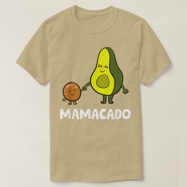 Avocado Mama Avocado Mom Funny Avocado Mamacado 8 T-Shirt (Design Front)