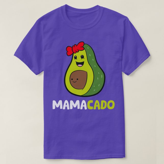 Avocado Mama Avocado Mom Mamacado Avocado 2 T-Shirt (Design Front)