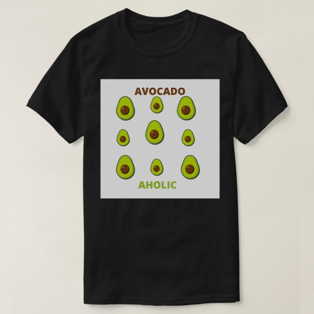 Avocado Mania T-Shirt (Design Front)