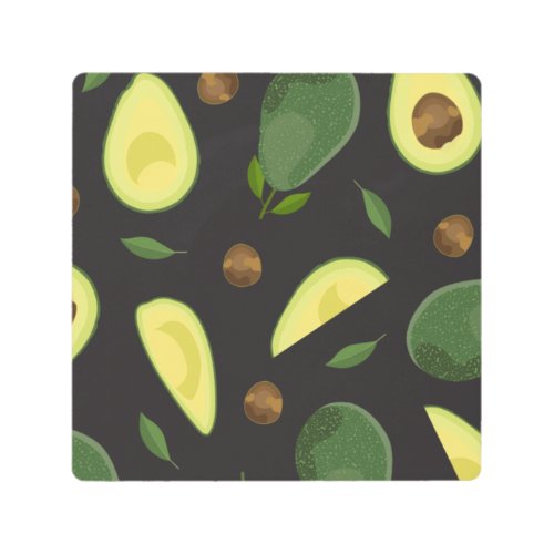 Avocado Metal Wall Art