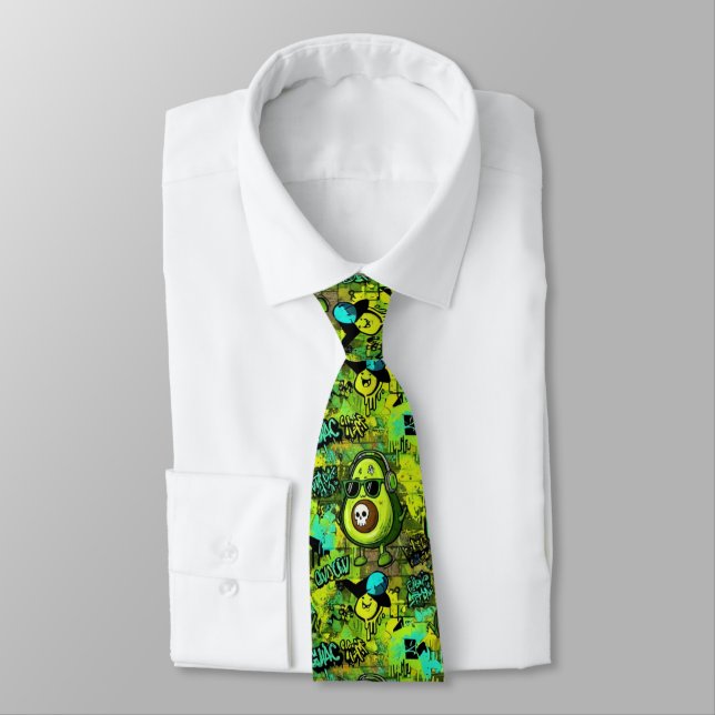 Avocado Neck Tie (Tied)