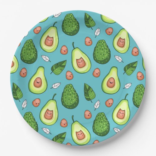 Avocado Paper Plate