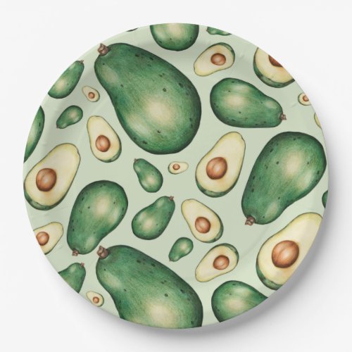 Avocado Paper Plates