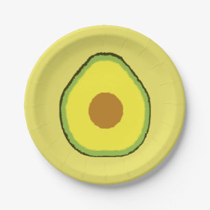 Avocado Paper Plates
