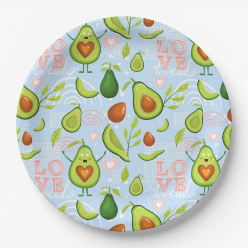 Avocado Paper Plates