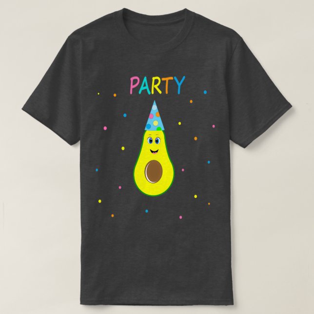 Avocado Party Classic TShirt (Design Front)
