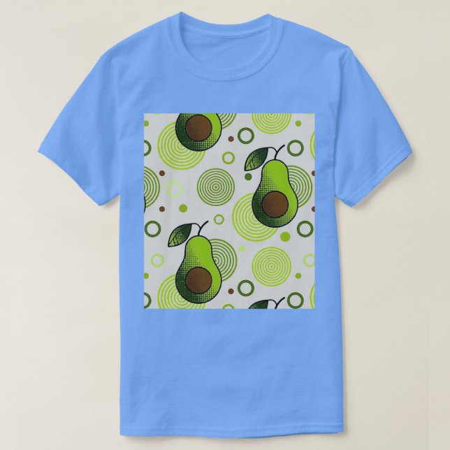 avocado pattern 12 T-Shirt (Design Front)