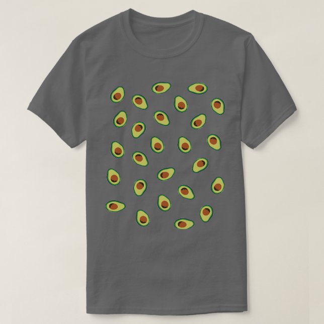 Avocado pattern 6 T-Shirt (Design Front)