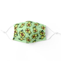 Avocado Pattern Adult Cloth Face Mask