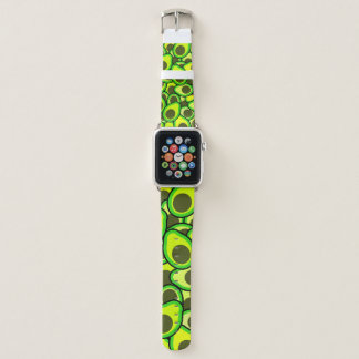 avocado pattern apple watch band