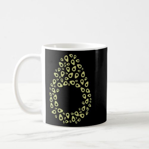Avocado Pattern  Coffee Mug