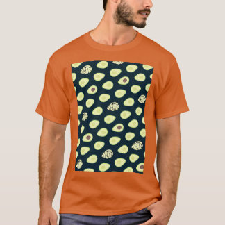 Avocado Pattern Custom Typography 2 T-Shirt