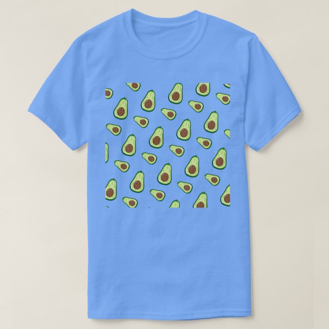 Avocado Pattern Print Classic TShirt (Design Front)