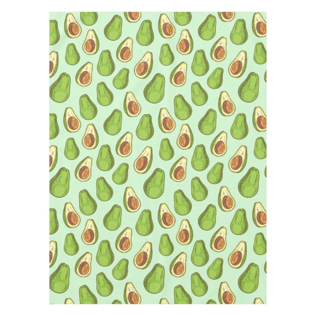 Avocado Pattern Tablecloth (Front)