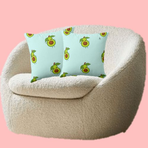 Avocado pillow design