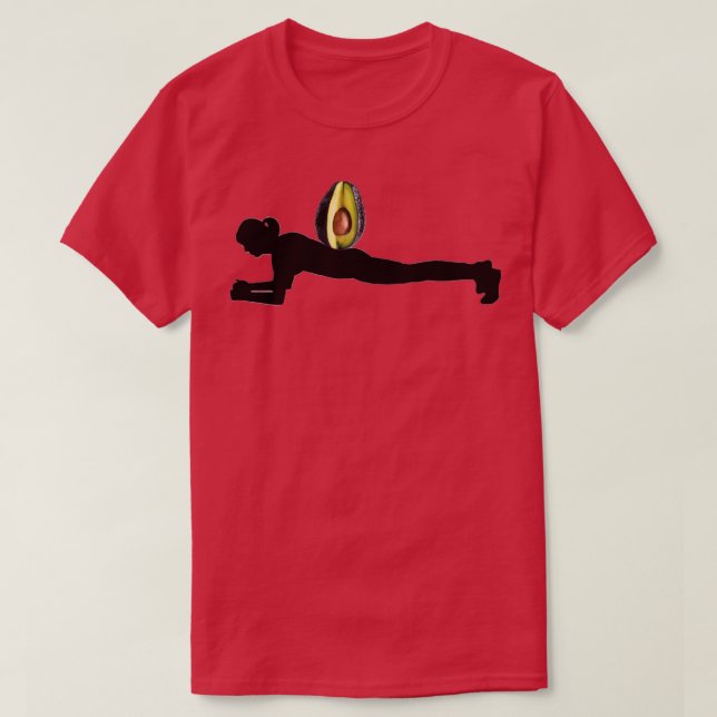 Avocado plank 2 T-Shirt (Design Front)