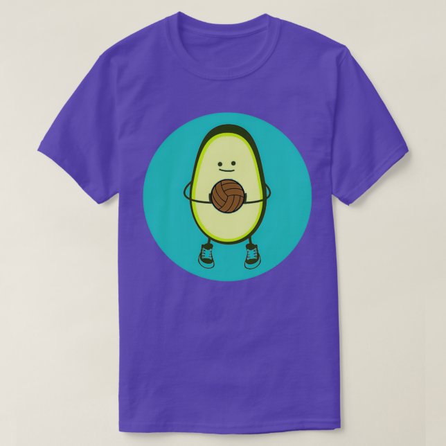avocado playing ball 23 T-Shirt (Design Front)