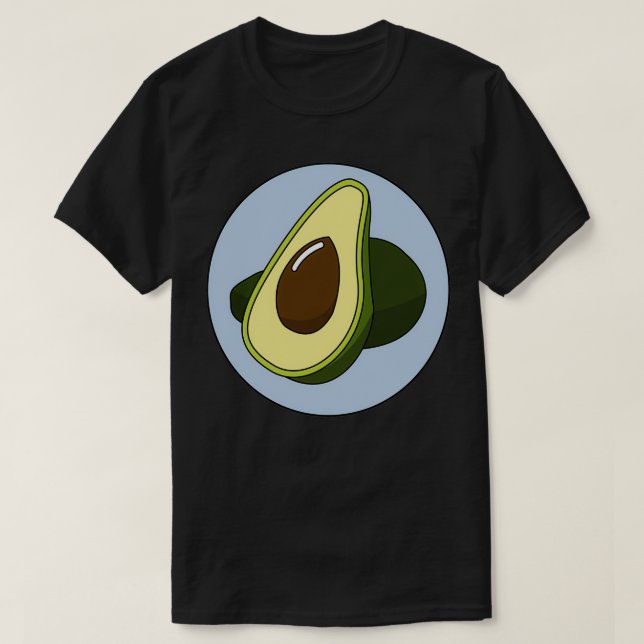 Avocado Plush Avocado Lovers Addiction Cute Avocad T-Shirt (Design Front)