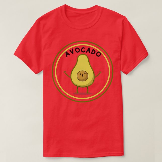 Avocado Plush Avocado Lovers Addiction Cute Avocad T-Shirt (Design Front)