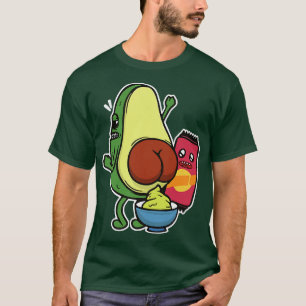 Avocado Pooping Guacamole The Original Party T-Shirt