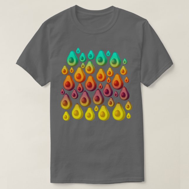avocado popart 6 T-Shirt (Design Front)