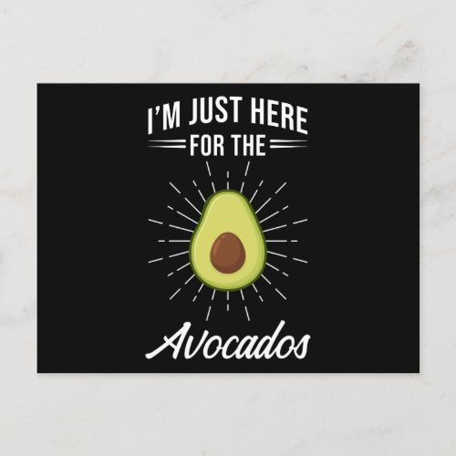 Avocado Postcard