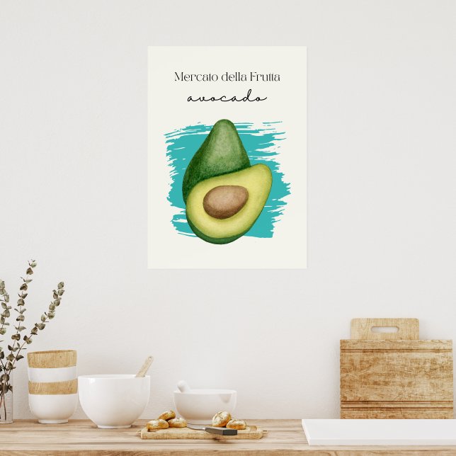 Avocado Poster (Kitchen)