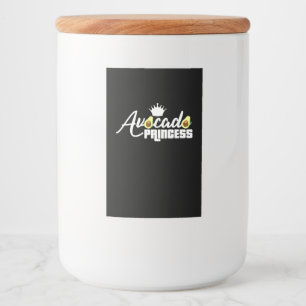 Avocado Princess Food Label