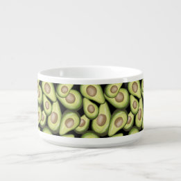 "Avocado" Print Chili Bowl