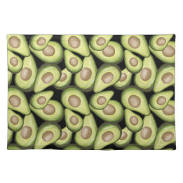 "Avocado" Print Cloth Placemat