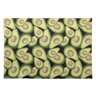 "Avocado" Print Cloth Placemat