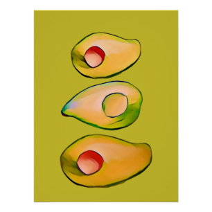 Avocado Print - Kitchen Art