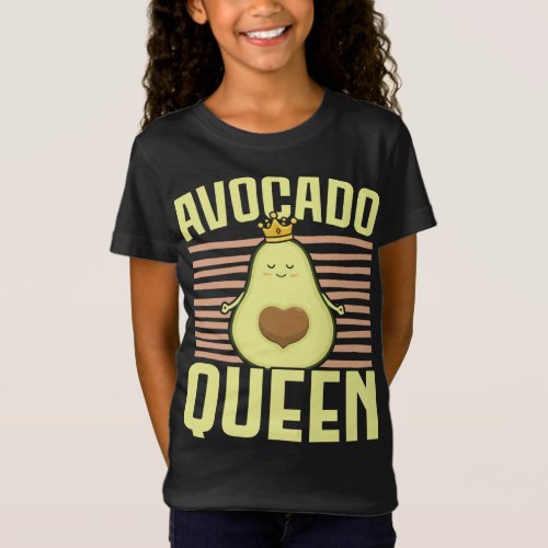 Avocado Queen Avocado Lover Guac Guacamole Keto T_Shirt