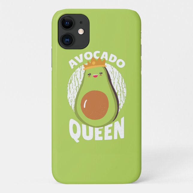 Avocado Queen Case-Mate iPhone Case (Back)