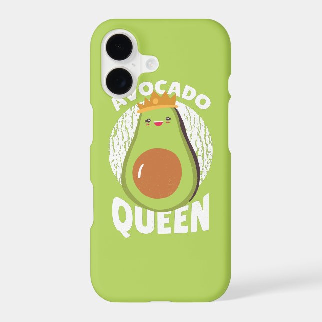 Avocado Queen Iphone Case (Back)